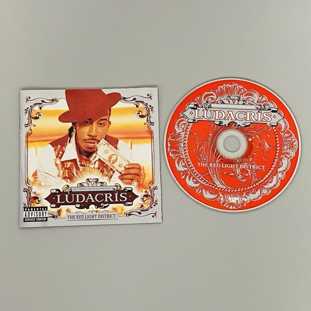 Ludacris Red Light District CD 2004 Rap Hip Hop Def Jam Explicit Album